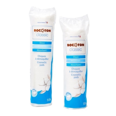Bông tẩy trang Aqualife 100 miếng không gây kích ứng cho da - Combo 2 gói