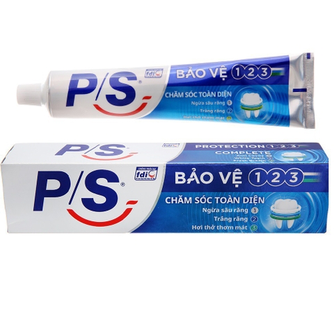 Kem đánh răng P/S bảo vệ 123 190g giúp răng chắc khỏe - Combo 3 tuýp