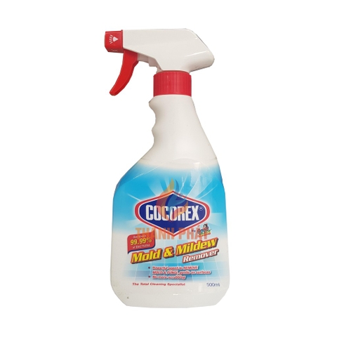 Nước tẩy trắng và diệt nấm mốc COCOREX MOULD &MILDEW SPRAY 500ml tẩy trắng, diệt nấm mốc đa năng trên mọi bề mặt - Combo 2