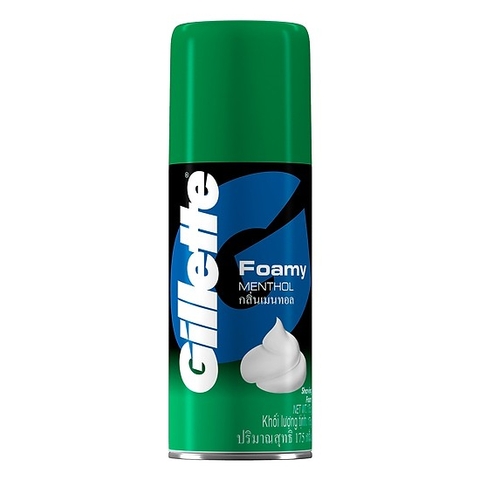 Bọt Cạo Râu 175G Gillette bạc hà