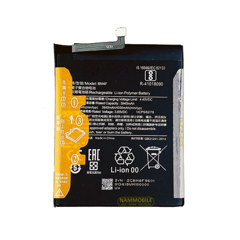 Pin Xiaomi Mi CC9, Mi CC9E, Mi A3, Redmi A3, Redmi 9 Lite BM4F 4030mAh Zin + Tặng Keo Dán Pin