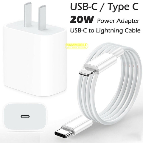 Cóc Sạc Nhanh PD iPhone 13 Pro Max 20W Cổng USB Type C Zin Máy