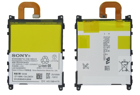Pin Sony Z1 L39H C6903 LIS1525ERPC 3000mAh Zin + Tặng Siu Dán Pin