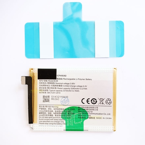 Pin Vivo V11i-Y97-Y97A-Z3i B-E8 3315mAh Zin Dung Lượng Chuẩn * Tặng Siêu Dán Pin