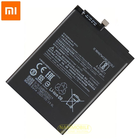 Pin Xiaomi Redmi Note 9S, Redmi 10X, Redmi Note 9, Redmi Note 10 Pro, Redmi Y9S, Redmi 9, Note 9 Pro, Redmi 10x 5G, Redmi 10x Pro 5G BN55 5020mAh Zin + Tặng Keo Dán Pin