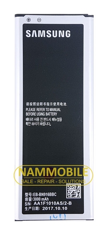 Pin Samsung Galaxy NOTE 4-2 SIM N916 N9100-N9106 EB-BN916BBC 3000mAh Zin