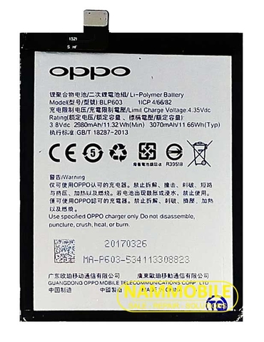 Pin Oppo R7s BLP603 3070mAh Zin