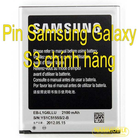 Pin Samsung Galaxy S3 I9300 EB-L1G6LLU Zin