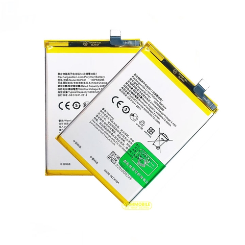 Pin Oppo A52 A72 A92 BLP781 5000mAh Zin Chính Hãng + Tặng Siêu Dán Pin