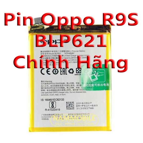 Pin Oppo R9S BLP621 3010mAh Zin + Tặng Siêu Dán Pin