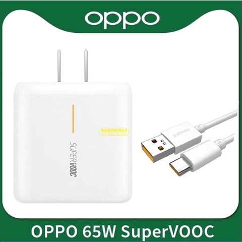 Cáp Sạc Siêu Nhanh 65W Oppo Find X2 Pro - Reno Ace Và Các Dòng OPPO Đời Cao Super VOOC Chính Hãng