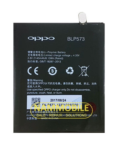 Pin Oppo N1 Mini N5111 N117 Find 7 Mini R6007 BLP573 2140mAh Zin + Tặng Siêu Dán Pin