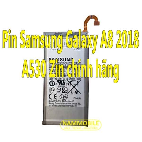 Pin Samsung Galaxy A8 2018 A530 EB-BA530ABE 3000mAh Zin