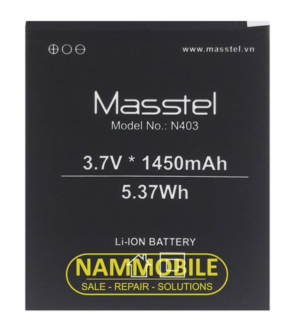 Pin Masstel N403 1450mAh Zin