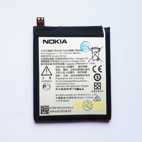 Pin Nokia 3.1-5-5.1 HE336 2900mAh Zin