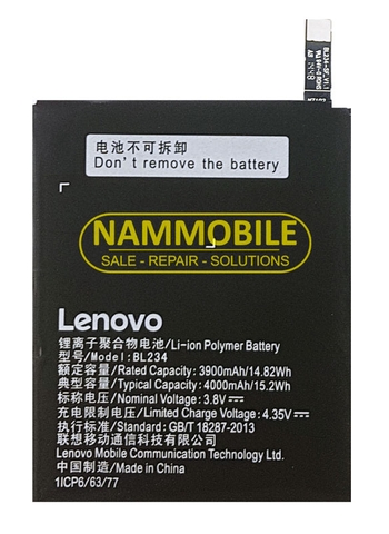 Pin LENOVO P70 P70T P70-T P70-A P90 A5000 VIBE P1M BL234 4000mAh Zin