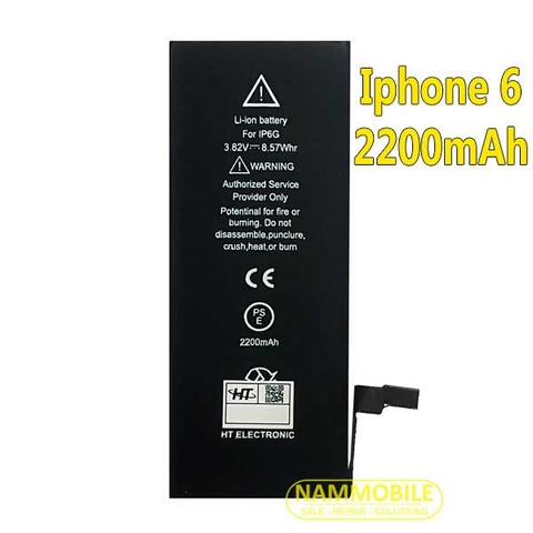Pin IPhone 6 IP6 dung lượng siêu cao HT 2280mAh Zin chính hãng HT Viêt Nam