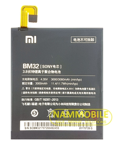 Pin Xiaomi Mi 4 BM32 3050mAh Zin + Tặng Keo Dán Pin