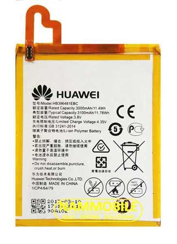 Pin Huawei Honor 5X / GR5 / Y6ii / CAM-L21 / G8 / RIO-L01 / Y6-2/HB396481EBC 3100mAh Zin + Tặng Siu Dán Pin