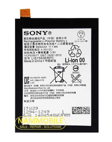 Pin Sony Z5 E6653 E6603 E6633 E6683 LIS1593ERPC 2900mAh Zin + Tặng Siu Dán Pin
