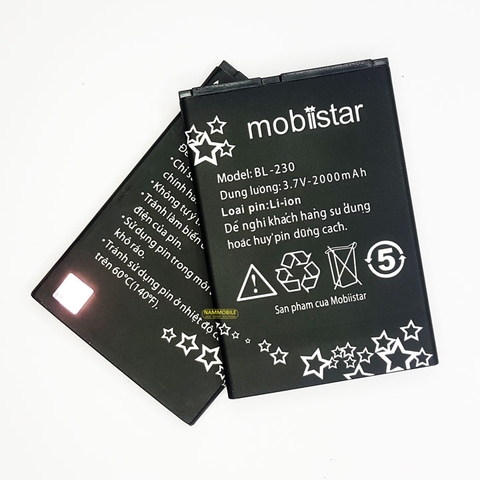 Pin Mobiistar Lai Z, Lai Z1  BL-230 2100mAh Zin