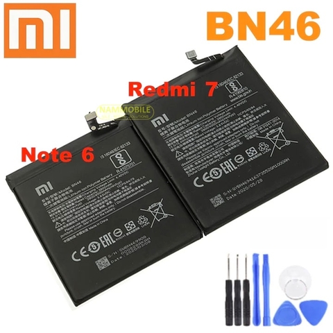 Pin Xiaomi Redmi 7, Redmi Note 8 BN46 4000mAh Zin + Tặng Keo Dán Pin