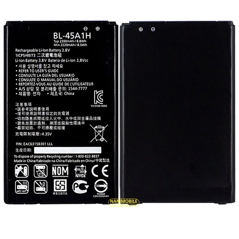 Pin LG K10 K410 K420 BL-45A1H 2300mAh Zin