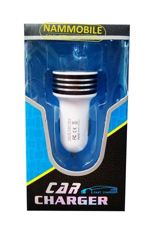 Cóc Tẩu Sạc Nhanh Xe Hơi 2 Cổng USB K020