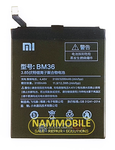Pin Xiaomi Mi 5S BM36 3200mAh Zin + Tặng Keo Dán Pin