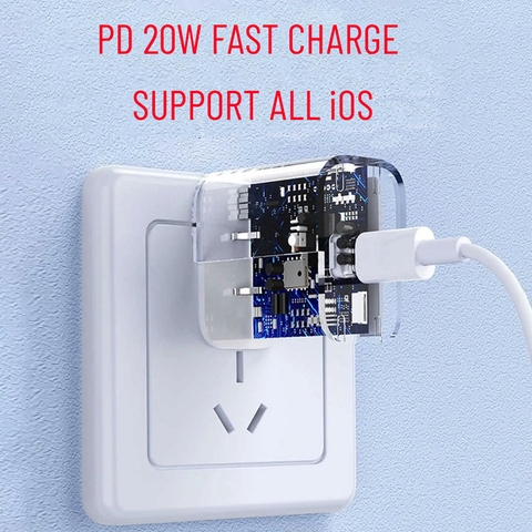 Cáp Sạc PD 20W Iphone 11 12 13 Pro Max Dimi M61 Chính Hãng Sạc Nhanh Type C to Lightning