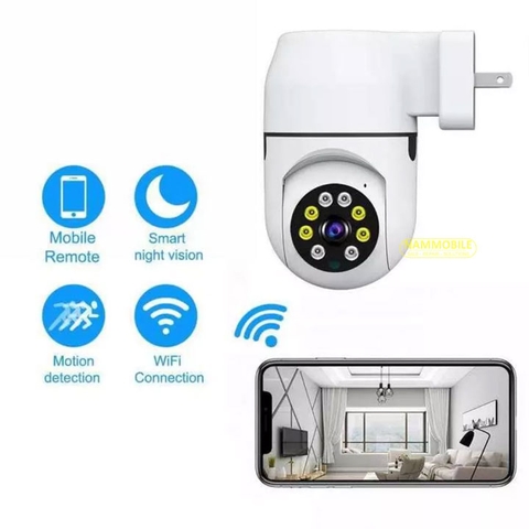 Camera Wifi 2Mpx Yoosee loại 1 PTZ trong nhà Cắm Trực Tiếp Ổ Điện, quan sát ban đêm, xoay 360 độ, đàm thoại hai chiều, human tracking