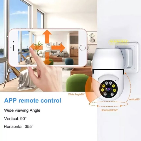 Camera Wifi 2Mpx Yoosee loại 1 PTZ trong nhà Cắm Trực Tiếp Ổ Điện, quan sát ban đêm, xoay 360 độ, đàm thoại hai chiều, human tracking