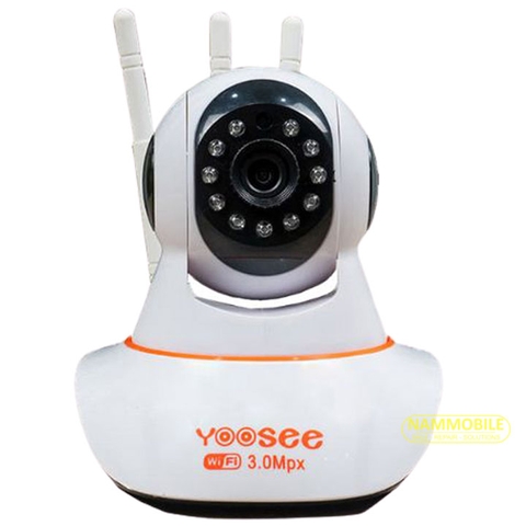Camera Wifi 3Mpx Yoosee 11 led 3 anten loại 1 quan sát ban đêm, xoay 360 độ, đàm thoại hai chiều, human tracking