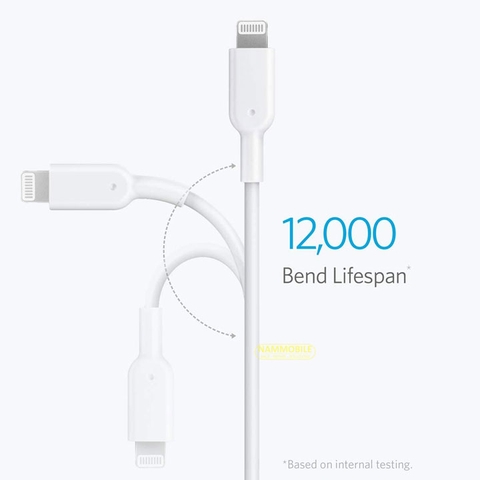 Cáp Sạc Iphone Ipad PD 20W Lightning Anker PowerLine II A8632 Chính Hãng