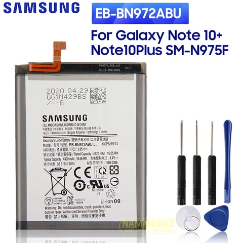 Pin Samsung Galaxy Note 10 Plus N975 N975F N975U N975N EB-BN972ABU 4300mAh Zin Chính Hãng