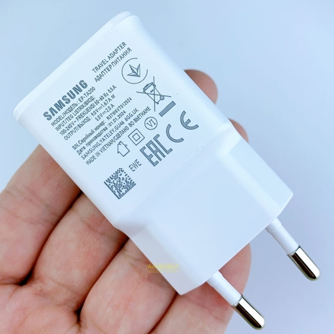 Cóc Sạc Nhanh QC30 Samsung S10 5V-9V/2A Zin Máy Chính Hãng