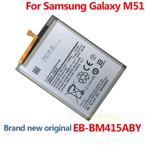 Pin Samsung Galaxy M51 M515 EB-BM415ABY 7000mAh Zin + Tặng Siêu Dán Pin