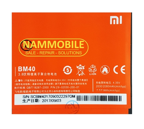 Pin Xiaomi REDMI 2A BM40 2030mAh Zin