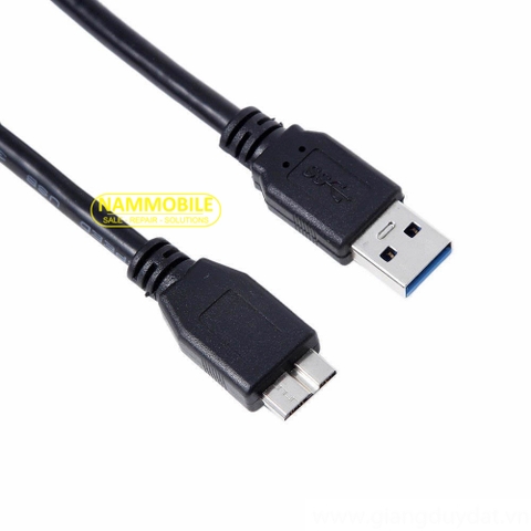 Cáp Sạc USB3.0 Samsung Note 3 1M2 ổ cứng di động Chính Hãng