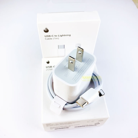 Củ Cóc Sạc Nhanh PD 20w Cho IP 7/8plus/x/11/12/13/14/15PRM Củ+Cáp, BH 1 đổi 1, Không Nóng Máy, Xin Đừng So Với Loại Công Suất Thiếu Ghi Là 20W Nhưng Chỉ Có 12w-18w