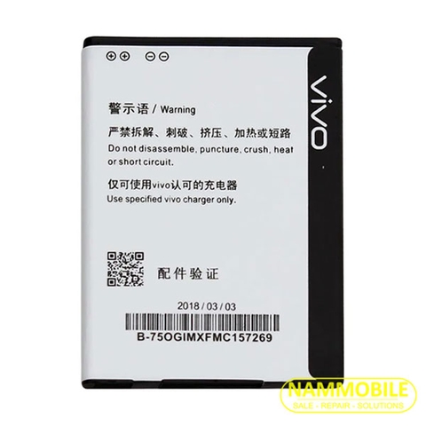 Pin Vivo Y13, Y15, Y21, Y22, Y23, Y613, Y623, Y62, Y913, Y27, Y28, Y35, Y37, Y51 B-75 1900mAh Zin
