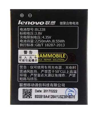 Pin LENOVO A360T A380 A588 BL228 2250mAh Zin
