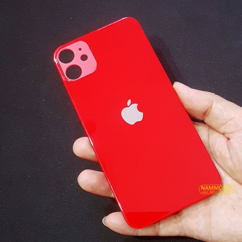 Kính Lưng IP 11 Lỗ Camera Lớn Không cần phải cắt thay viền Camera