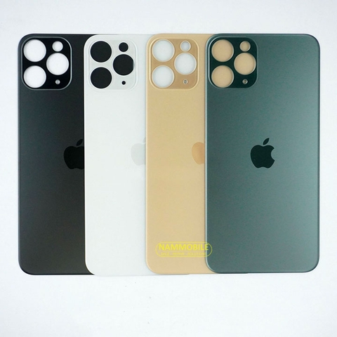 Kính Lưng IP 11 Pro Max Lỗ Camera Lớn Không cần phải cắt thay viền Camera