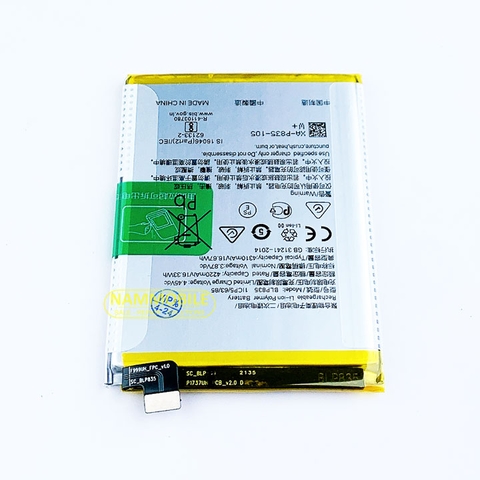 Pin Oppo Reno 5F- Reno 5 Lite- F19 Pro- A94 4G BLP835 4310mAh Zin