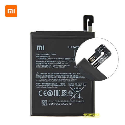 Pin Xiaomi Redmi Note 6 Pro, Redmi Note 5 Pro BN48 4000mAh Zin