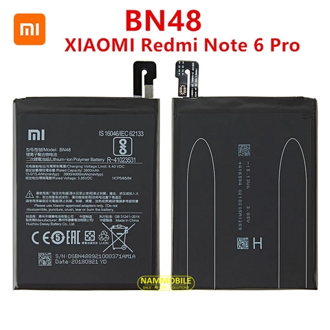 Pin Xiaomi Redmi Note 6 Pro, Redmi Note 5 Pro BN48 4000mAh Zin