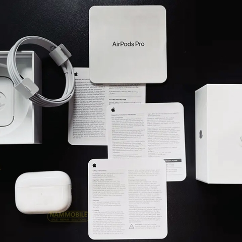 Tai Nghe Airpod Pro 2 1:1 Full Chứa Năng Định Vị - Có Chỉnh Âm Lượng Trên Tai