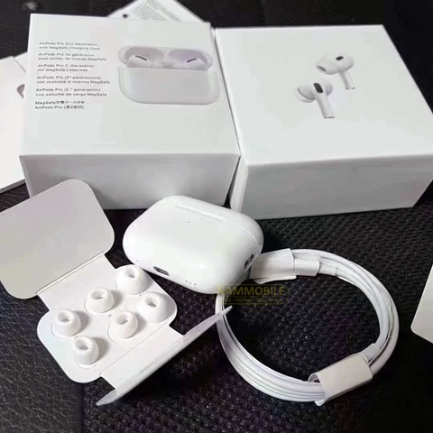 Tai Nghe Airpod Pro 2 1:1 Full Chứa Năng Định Vị - Có Chỉnh Âm Lượng Trên Tai