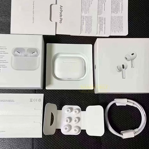 Tai Nghe Airpod Pro 2 1:1 Full Chứa Năng Định Vị - Có Chỉnh Âm Lượng Trên Tai